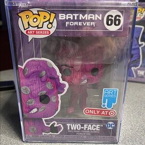 Funko Pop! Art Series Two-Face Purple Figure